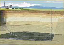 drill horizontally for oil