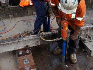 How deep can you core drill concrete?